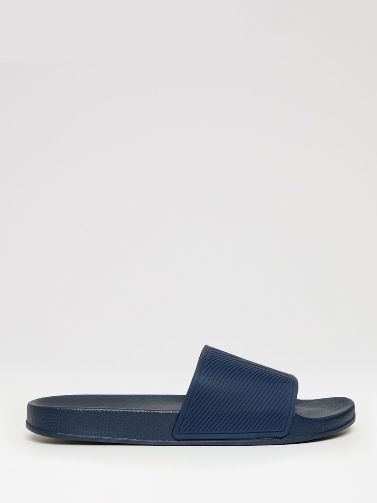 Threadbare Blue Sliders - Image 1 of 4