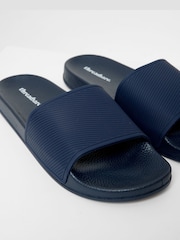 Threadbare Blue Sliders - Image 3 of 4