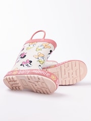Vanilla Underground Pink Girls Disney Minnie and Daisy Wellington Boots with Handles - Image 6 of 6