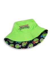 Vanilla Underground Green Boys Teenage Mutant Ninja Turtles Reversible Bucket Hat - Image 1 of 6