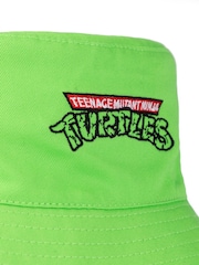 Vanilla Underground Green Boys Teenage Mutant Ninja Turtles Reversible Bucket Hat - Image 3 of 6