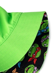 Vanilla Underground Green Boys Teenage Mutant Ninja Turtles Reversible Bucket Hat - Image 5 of 6
