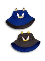 Vanilla Underground Multi Boys Sonic the Hedgehog Reversible Bucket Hat - Image 1 of 6