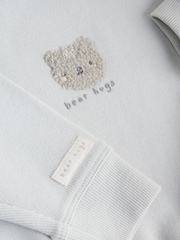 Ours gris - Ensemble bébé sweat et leggings (0mois-2ans) - Image 10 sur 11