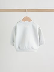 Ours gris - Ensemble bébé sweat et leggings (0mois-2ans) - Image 4 sur 11