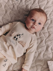 Neutral Milk Club Top and Legging Baby Set (0mths-2yrs) - Image 3 of 4