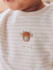 Neutral Hamish Top and Legging Baby Set (0mths-2yrs) - Image 4 of 19