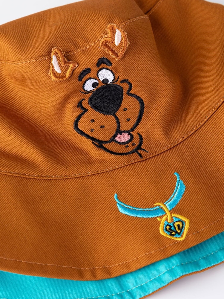 Vanilla Underground Multi Kids Scooby Doo Reversible Bucket Hat - Image 6 of 6