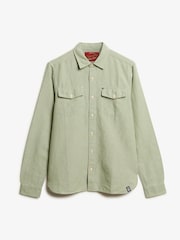 CamisasSuperdry de trabalho The Merchant Store Linen Blend - Imagem 5 de 7