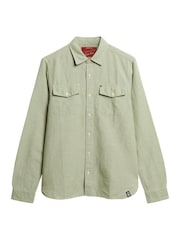 CamisasSuperdry de trabalho The Merchant Store Linen Blend - Imagem 6 de 7