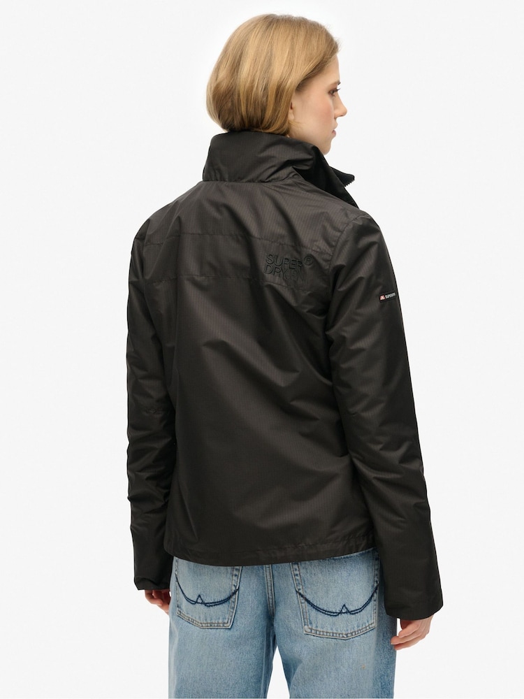 Superdry Black Mountain Windbreaker Jacket - Image 2 of 6