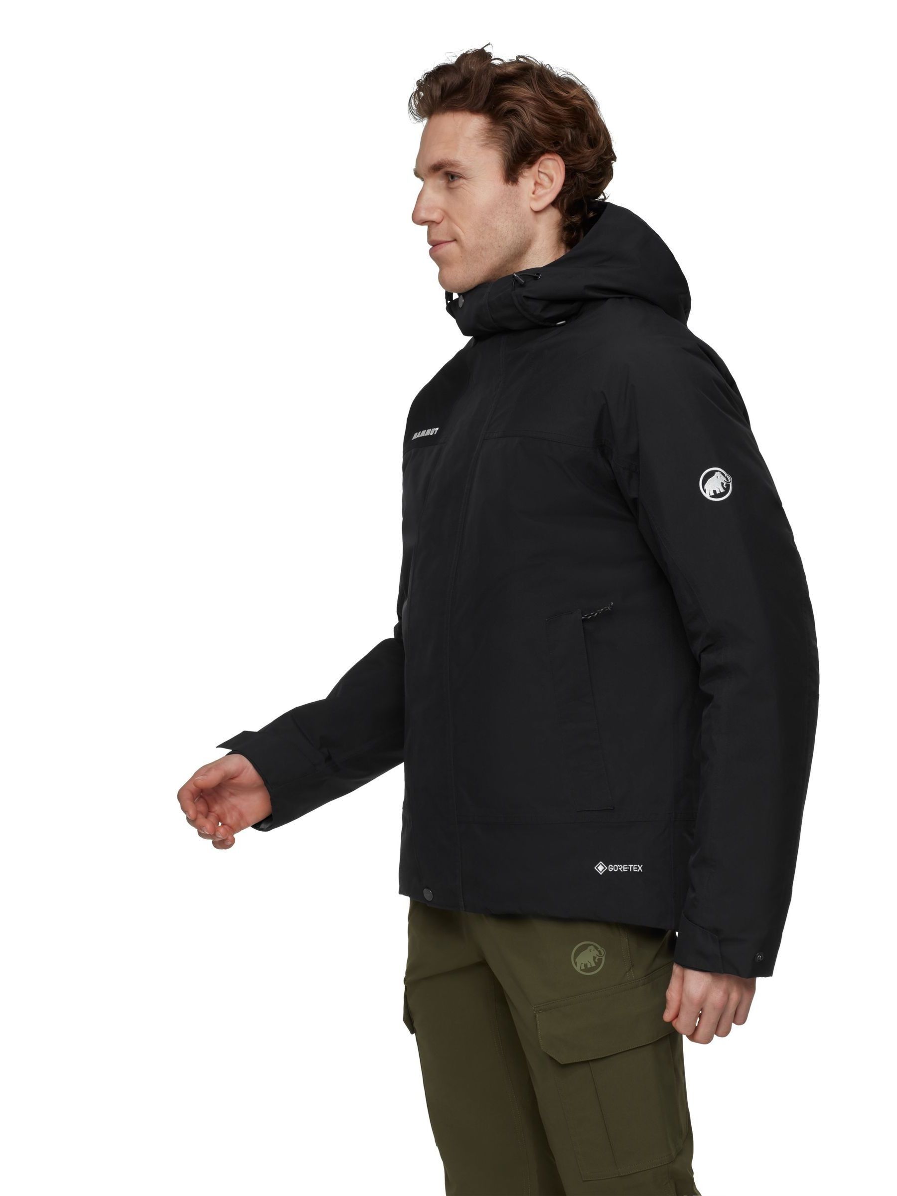 Buy Mammut Black Treeline Hardshell Thermo Hooded Jacket from Next USA