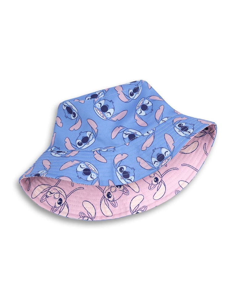Vanilla Underground Girls Disney Lilo & Stitch Reversible Bucket Hat - Imagen 1 de 6