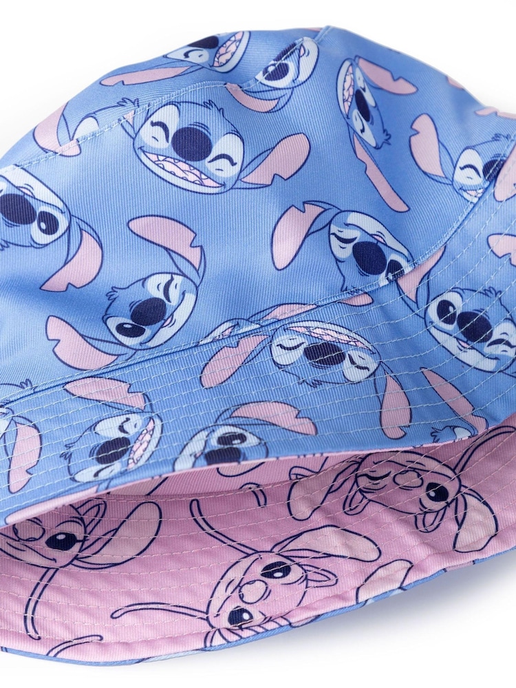 Vanilla Underground Girls Disney Lilo & Stitch Reversible Bucket Hat - Imagen 6 de 6