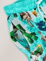 Minecraft Rash Vest and Swim Shorts Set (3-16yrs) - Image 5 of 5