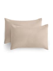 Silentnight Natural 100% Brushed Cotton Pillowcase Pair - Image 6 of 6