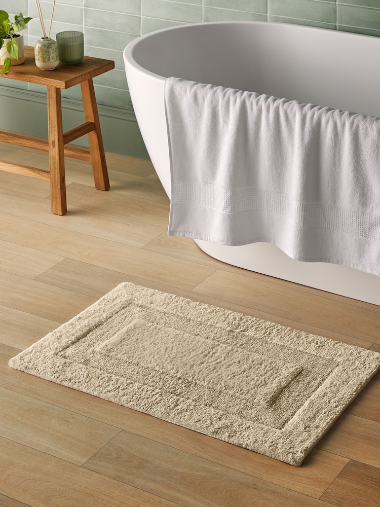 Silentnight Natural Luxury Supersoft Bath Mat - Image 1 of 6