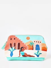 Oliver Bonas Multi Sunny Days Cosmetics Bag - Image 1 of 5