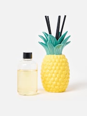 Oliver Bonas Yellow Pineapple Ceramic Reed Diffuser - Image 2 of 4