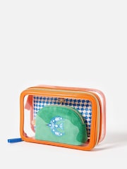 Oliver Bonas Set of 3 Multi Bird Cosmetics Bags - Image 1 of 6