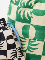 Oliver Bonas Set of 3 Multi Pineapple Print Laundry Bags - Image 4 of 6