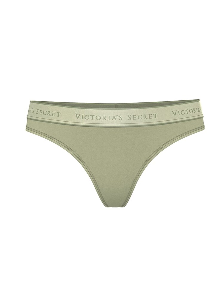 Victoria's Secret Fall Sage Green Thong Knickers - Image 3 of 3 Victoria's Secret Fall Sage Green Thong Knickers - Image 3 of 3