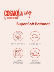 Cosmo Living Natural Supersoft Bath Mat - 50 x 80cm - Image 4 of 6