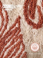 Cosmo Living Floral Design Floral Design Bath Mat - Image 3 of 6