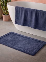 Cosmo Living Navy Supersoft Bath Mat - Image 1 of 6