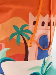Oliver Bonas Multi Large Sunny Days Laundry Bag - Image 5 of 6