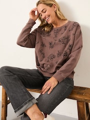 FATFACE Crew Sweatshirt - Imagem 3 de 4