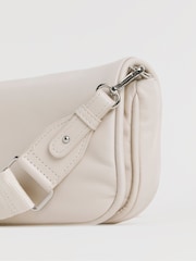 JD Williams Cream Soft Volume Camera Bag - Image 3 of 4