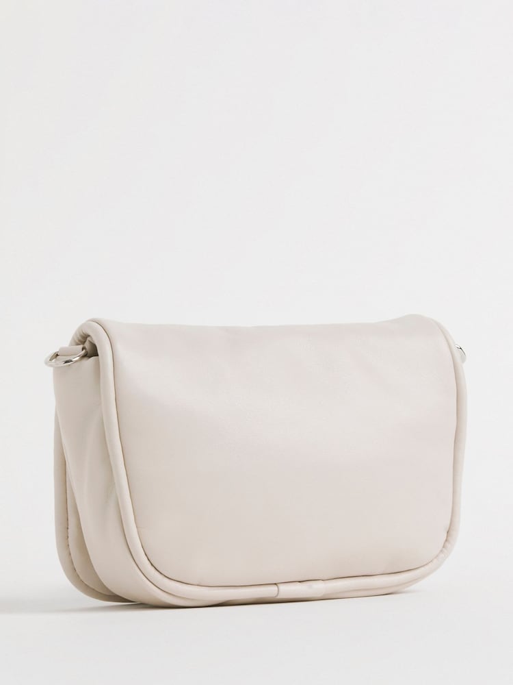 JD Williams Cream Soft Volume Camera Bag - Image 4 of 4