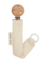 Avery Row Cream Pacifier Holder - Image 3 of 4