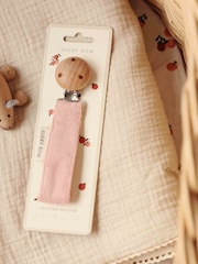 Avery Row Pink Pacifier Holder - Image 1 of 4