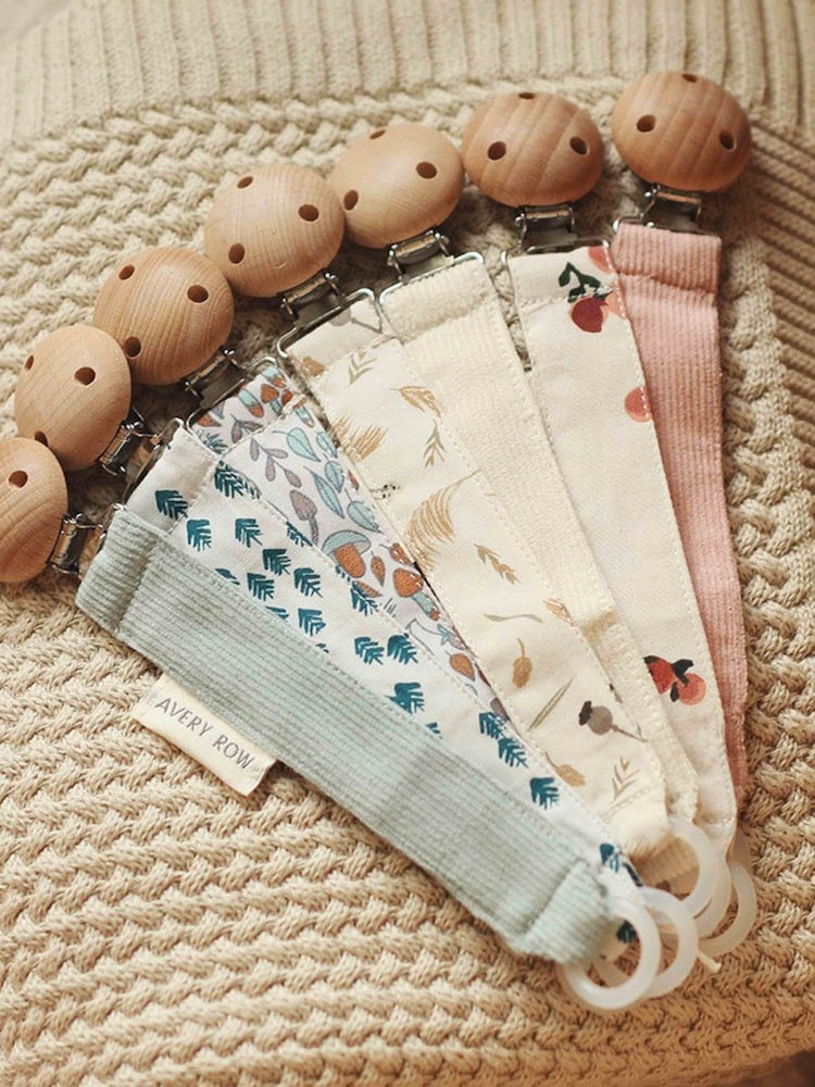 Avery Row Blue Pacifier Holder - Image 2 of 4