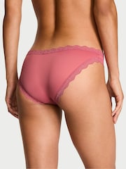 Victoria's Secret Seductive Rose Pink Lace Trim Bikini Knickers - Image 2 of 3