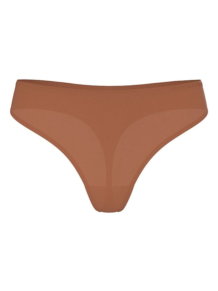 Victoria's Secret Caramel Nude Thong Mid-Rise Knickers - Image 3 of 3 Victoria's Secret Caramel Nude Thong Mid-Rise Knickers - Image 3 of 3