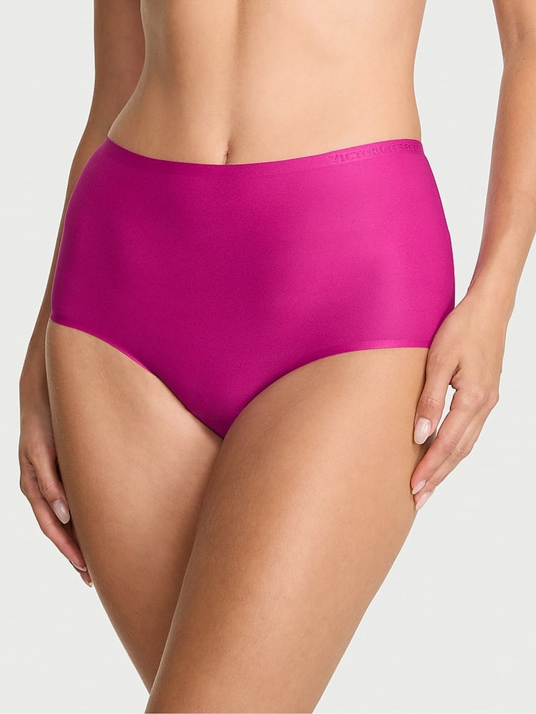 Victoria's Secret Allure Pink Brief Mid-Rise Knickers - Image 1 of 3 Victoria's Secret Allure Pink Brief Mid-Rise Knickers - Image 1 of 3