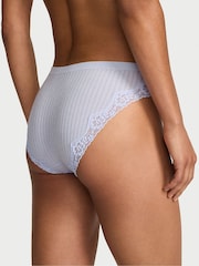 Victoria's Secret Soft Iris Blue Bikini Rib Lace Trim Knickers - Image 2 of 2
