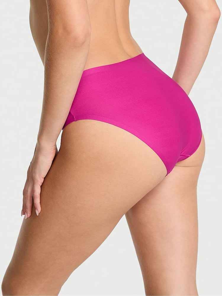 Victoria's Secret Allure Pink Bikini Mid-Rise Knickers - Image 2 of 3 Victoria's Secret Allure Pink Bikini Mid-Rise Knickers - Image 2 of 3