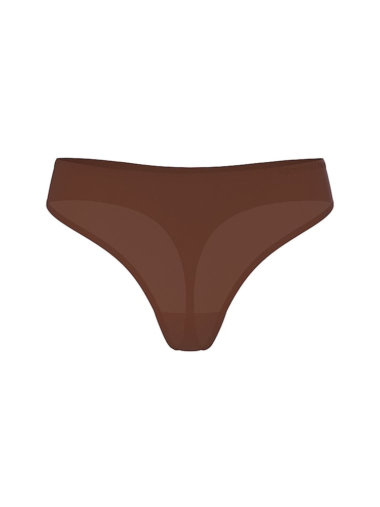Victoria's Secret Ganache Nude Thong Mid-Rise Knickers - Image 3 of 3 Victoria's Secret Ganache Nude Thong Mid-Rise Knickers - Image 3 of 3