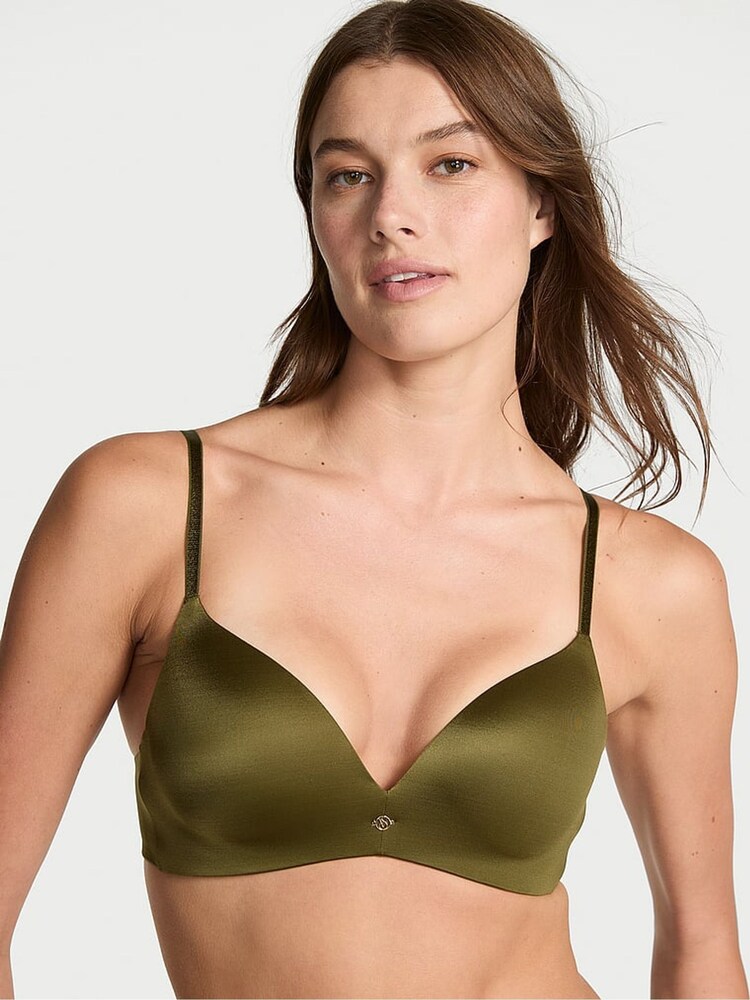 Victoria's Secret Green Chameleon Non Wired Push Up So Obsessed Bra - Image 1 of 4