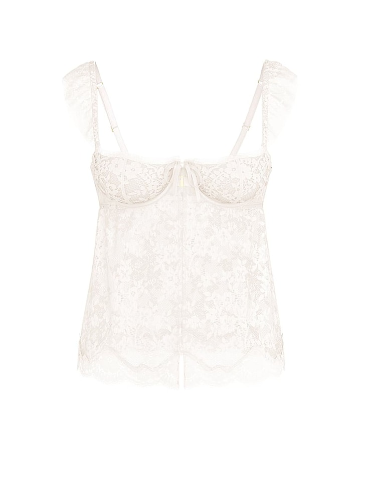 Victoria's Secret Coconut White Fly Away Top - Image 3 of 3