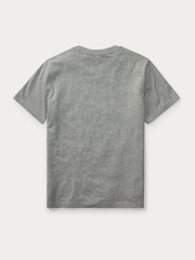 Polo Ralph Lauren Grey Cotton Jersey T-Shirt - Image 5 of 5