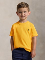 Naranja brillante - Polo Ralph Lauren Jersey Short Sleeve T-Shirt - Imagen 2 de 6