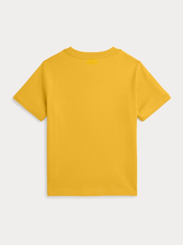 Naranja brillante - Polo Ralph Lauren Jersey Short Sleeve T-Shirt - Imagen 6 de 6
