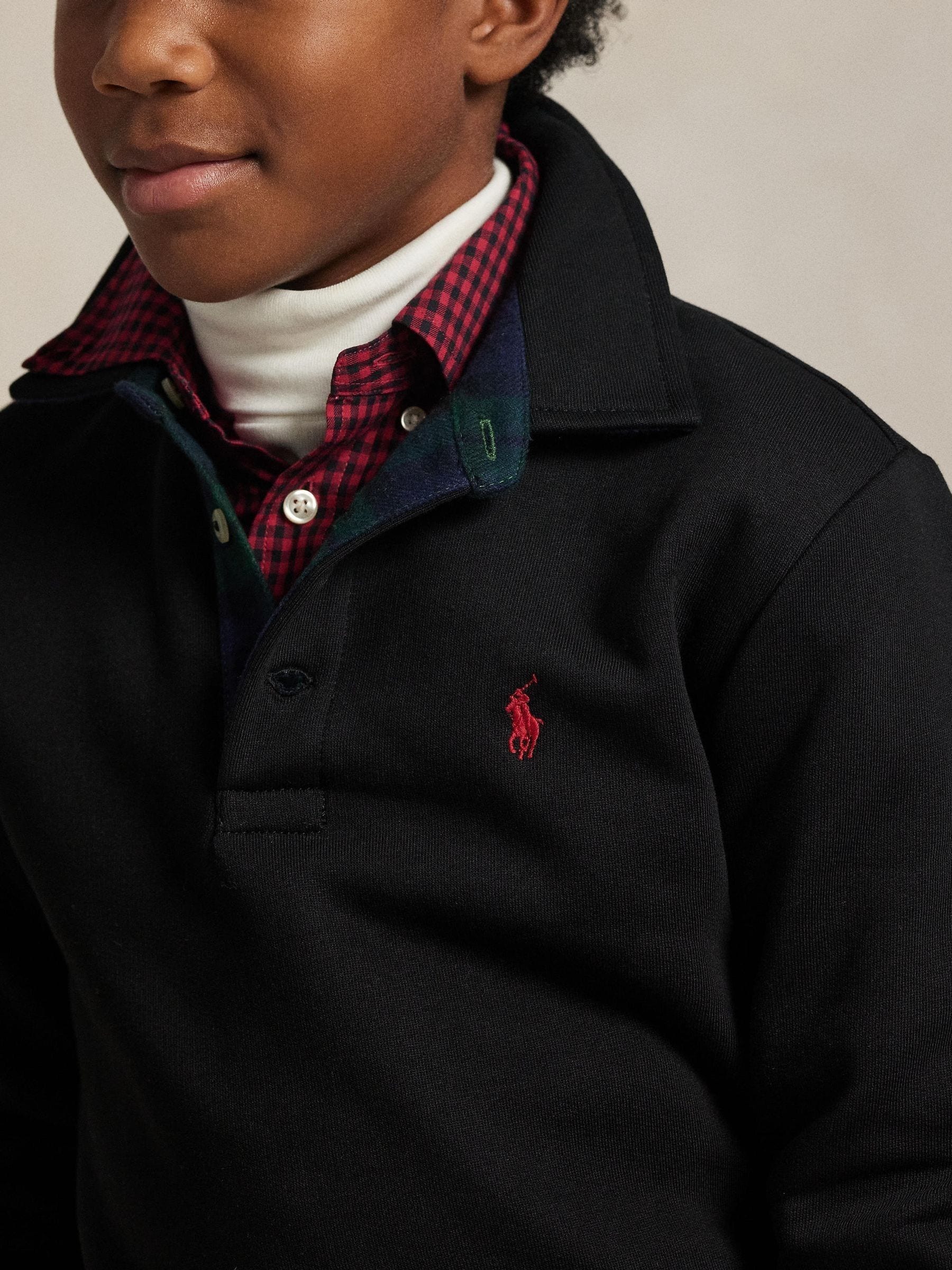 Comprar Preto - Camisa polo de manga comprida Polo Ralph Lauren