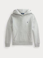 Polo Ralph Lauren Grey Boys Jersey Hoodie - Image 4 of 5