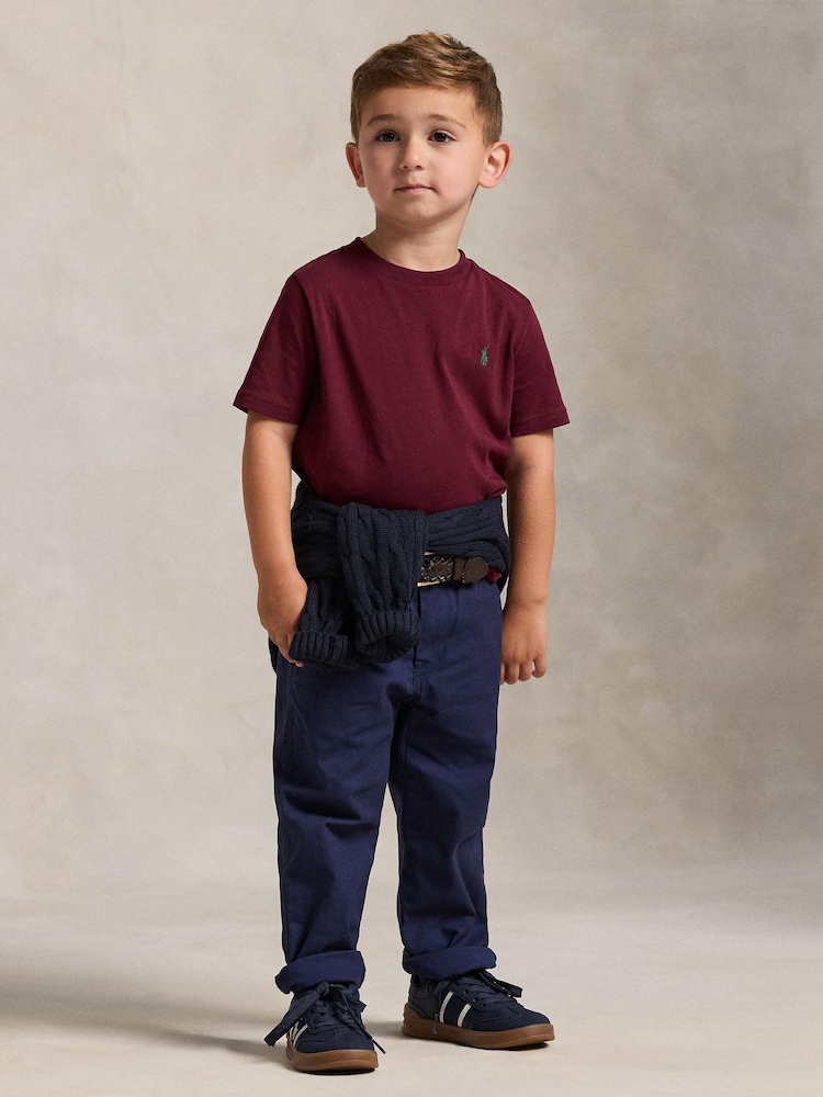 Polo Ralph Lauren Purple Cotton Jersey T-Shirt - Image 2 of 5